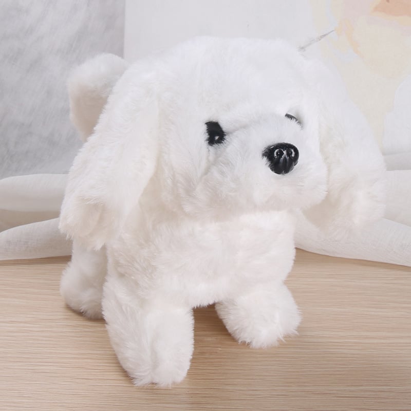 Interactieve Elektronische Knuffelhond | Beweegt, Blaft & Speelt