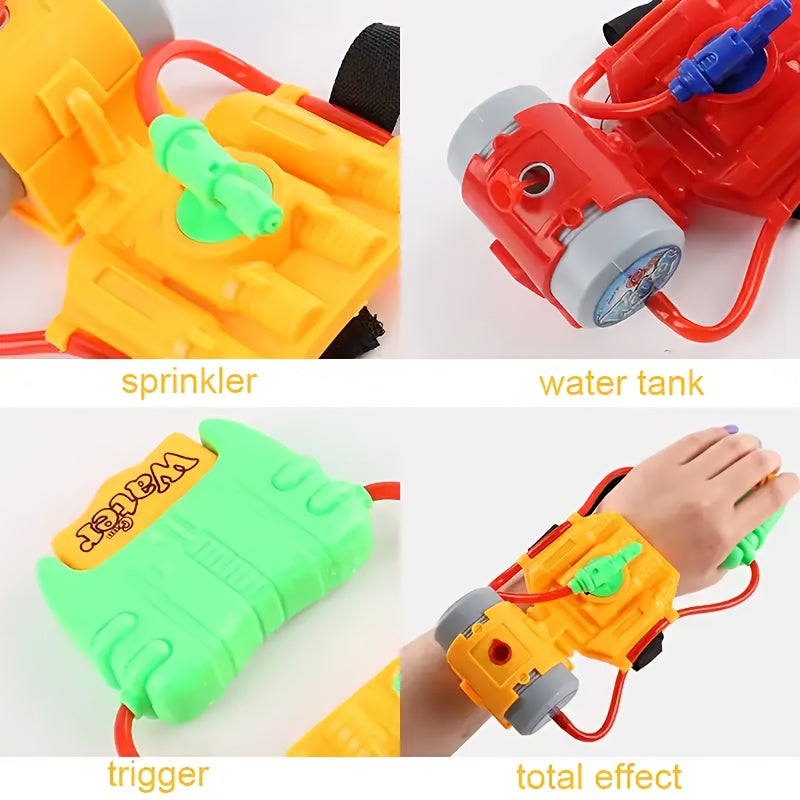 Pistolet à Eau Poignet pour Enfants | Jouet d’extérieur Étanche pour Plage, Camping et Piscine – Cadeau Été Amusant pour Enfants et Adultes
