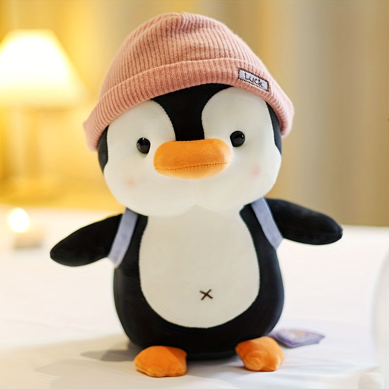 Peluche Doll Pingouin | Jouet en Peluche pour Enfants à Offrir pour Noël