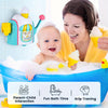Set de Jouets de Bain - Créateur de Bulles de Glace avec Crochets Sécurisés, Kit de Bain en Plastique Bleu King of Toys