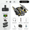 Drone Professionnel pour Débutants - Double Caméra, Évitement d'Obstacles à 540°, Maintien d'Altitude FPV - Utilisation Extérieure, Idéal pour Noël, Thanksgiving, Halloween King of Toys
