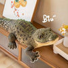 Peluche alligator en peluche | Oreiller en peluche douce, réaliste et câlin King of Toys