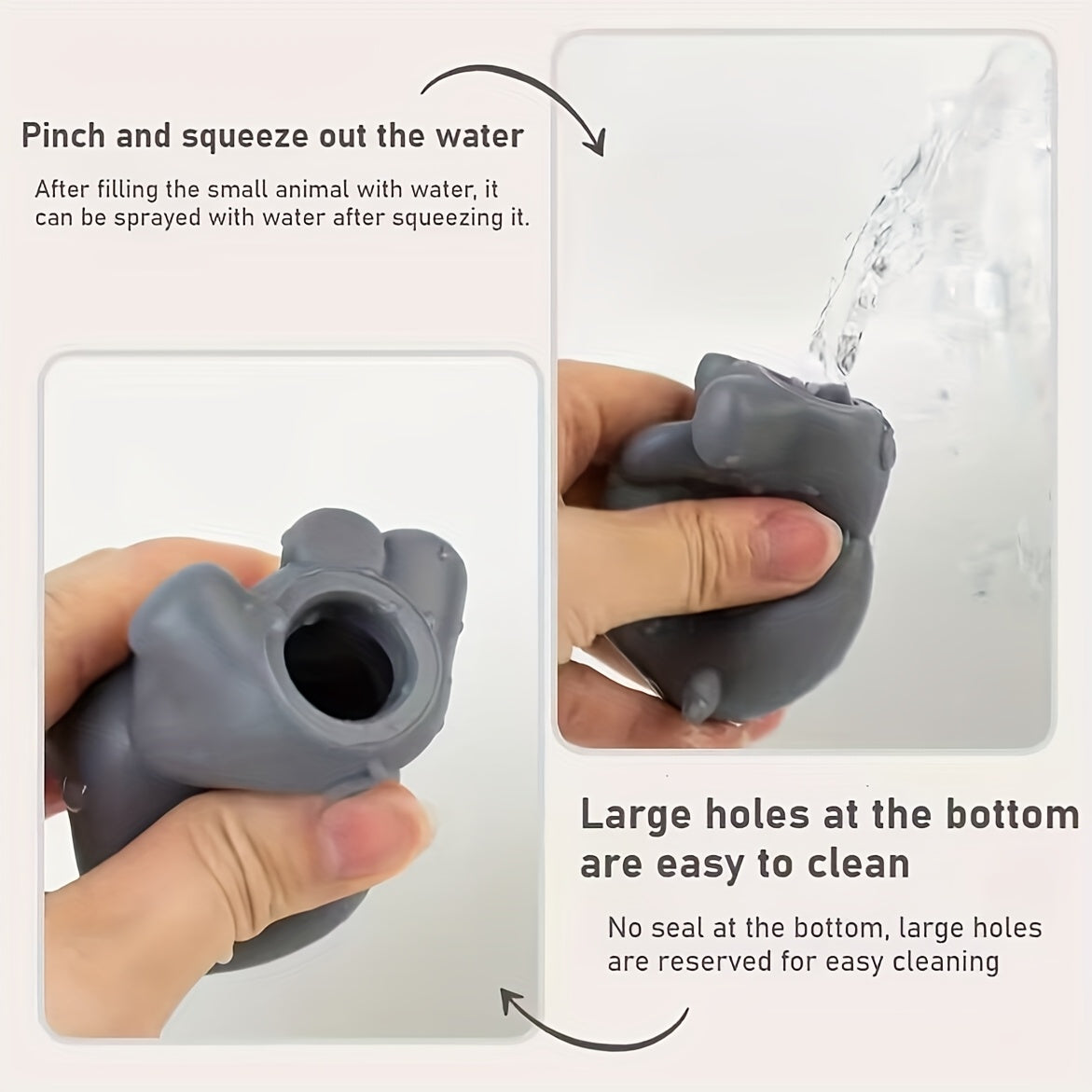 Lot de Marionnettes à Doigts Animaux pour Bébé et Tout-Petit - Jouets de Bain en Silicone Doux et Éducatifs - Cadeau Anniversaire Noël