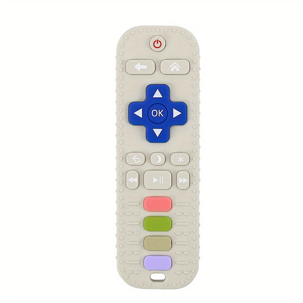Jouets de Dentition en Silicone Forme Télécommande | Bijou de Dentition Bébé 6-12 Mois Sans BPA King of Toys