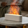 FlameWise l Fire Humidifier & Aromatherapy l Essential Oil l Ultrasonic Diffuser l With USB, 7 Colors Speelgoed Koning