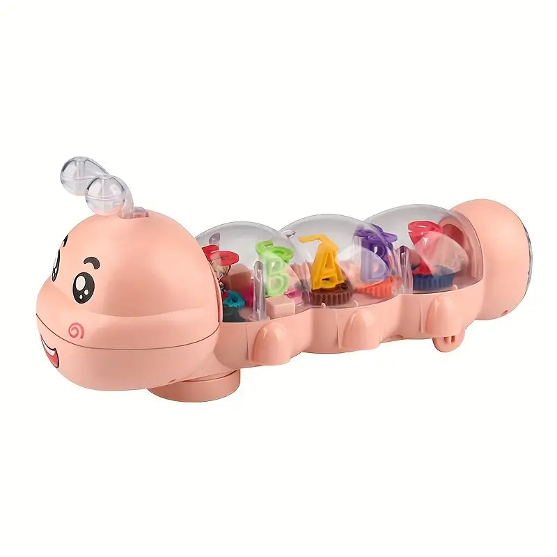Jouet chenille rampante - avec musique et lumières l pour bébé et enfants en bas âge De Speelgoed Koning