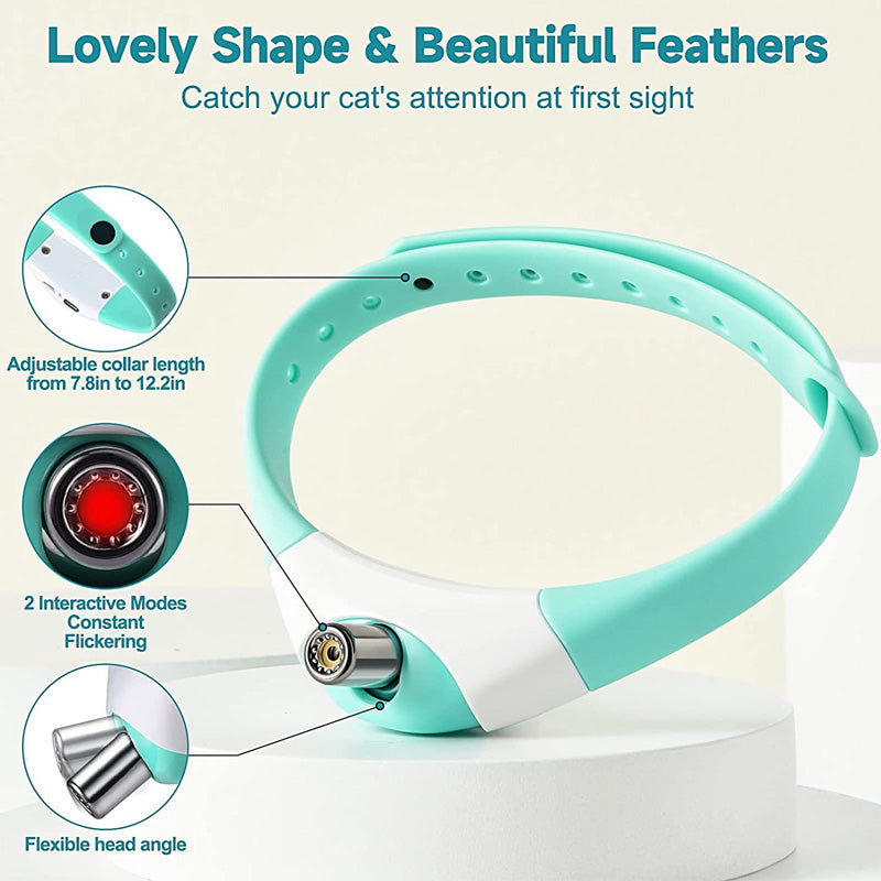 Elektronische Kattenhalsband met USB-Oplaadfunctie | Draagbare Slimme Tracker