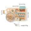 Montessori Toy Steering Wheel - Playseat for Toddlers from 1 Year Speelgoed Koning