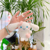 Adorable Porte-clés Lapin en Peluche Miniature | Charm de Sac en Coton Doux et Idée Cadeau King of Toys