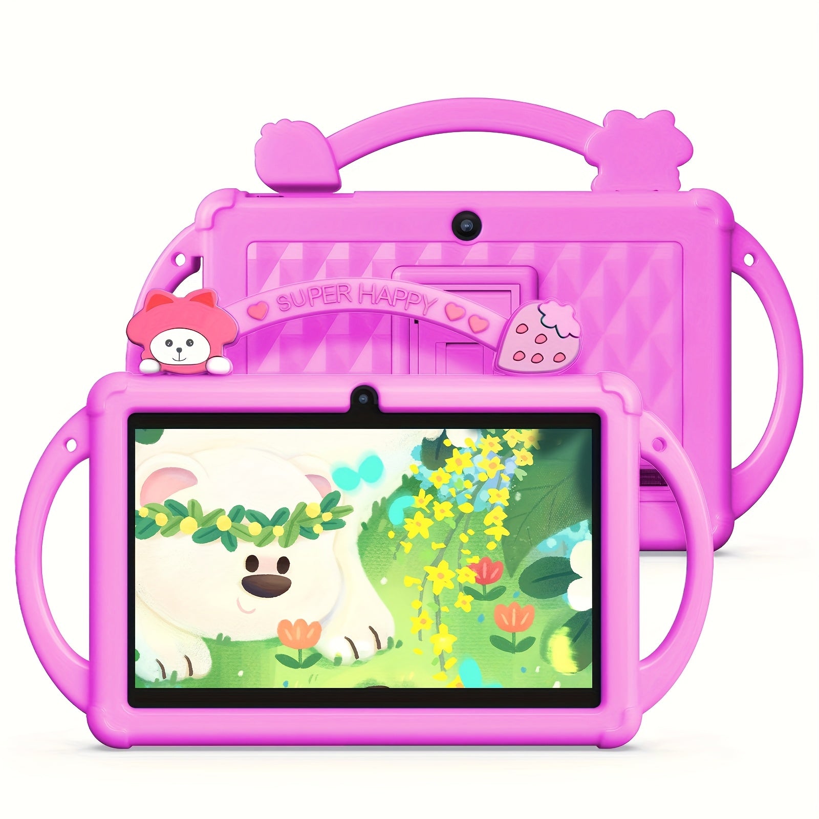 Tablette Enfant Android 13 – 7" IPS, 4 Go RAM, 32 Go, WiFi 5G, Caméras, Batterie 3500 mAh – Sécurisée & Ludique