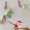 Mini Jouets Dino à Propulser 6pcs | Faveurs de Fête Drôles et Cadeaux Halloween King of Toys