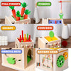 Parc Montessori en Bois 8-en-1 - Jeu Éducatif pour Bébé de 8 Mois Speelgoed Koning