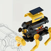 Kit Robot Animaux à Construire – Chien et Chat Interactifs Jaune | Jouet Mécanique Programmable pour Enfants & Adultes | Cadeau Fête des Pères