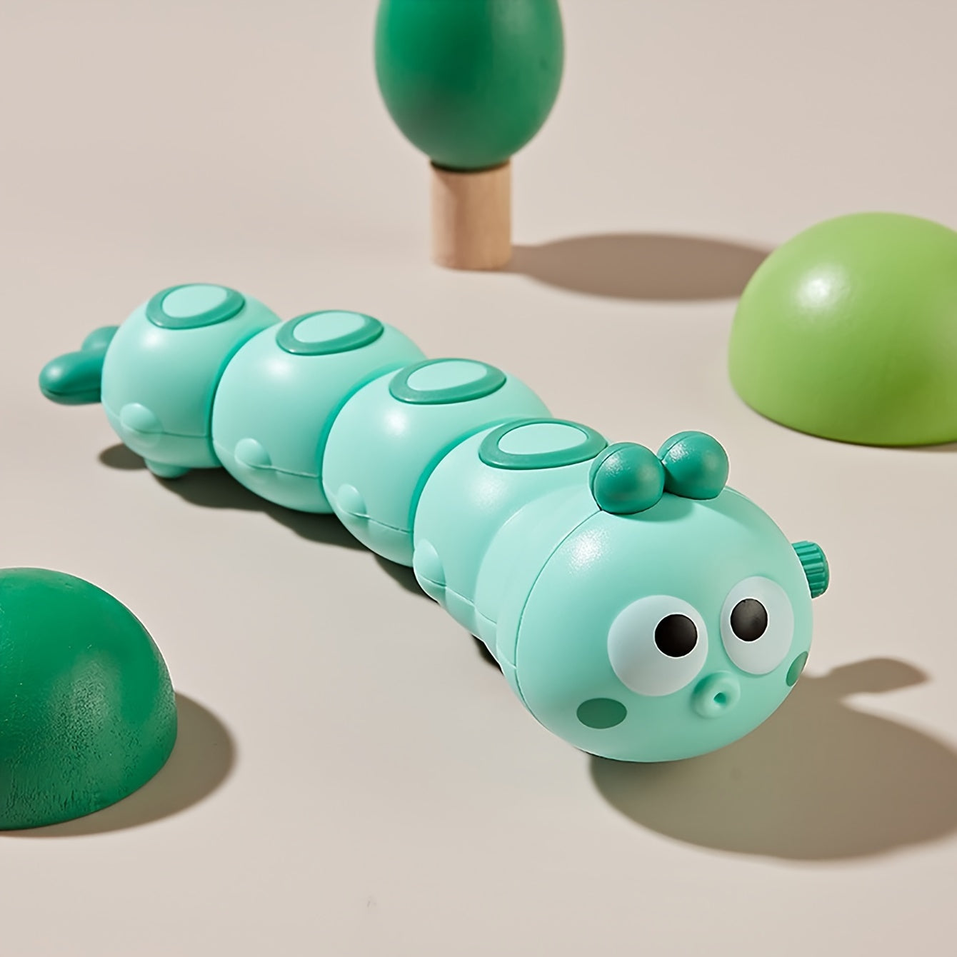 Jouet Sensoriel Chenille Interactive | Plastique Durable, Action de Torsion, Non Électrique, Cadeau Éducatif pour Anniversaires & Vacances King of Toys