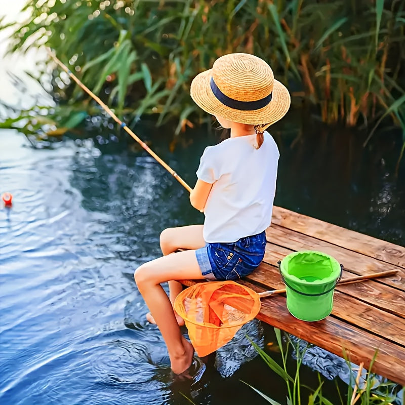 Seau de Plage Pliable | Accessoire Polyvalent pour Jeux, Camping et Jardinage