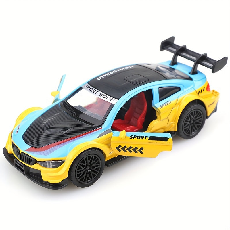 Voiture de Course 1:36 en Alliage, Décoration et Cadeau Halloween King of Toys