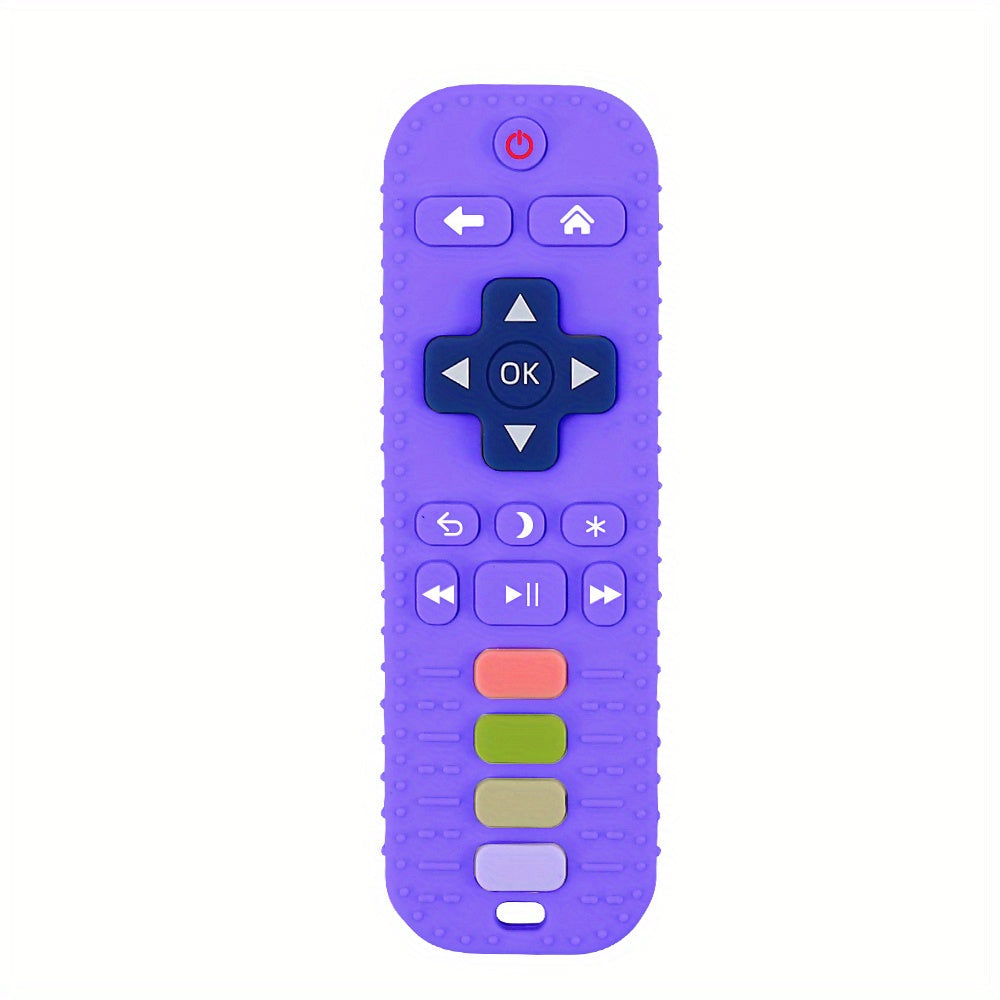 Jouets de Dentition en Silicone Forme Télécommande | Bijou de Dentition Bébé 6-12 Mois Sans BPA King of Toys