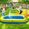 Piscine Gonflable Enfant 3-en-1 avec Dinosaure – Aire de Jeu Arroseuse Extérieure