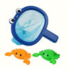 Jouet de Bain avec Filet de Pêche Amusant | Ensemble d'Animaux de Bain et Jouet de Pêche pour Baignoire King of Toys