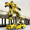 Voiture Transformable 2-en-1 – Set de construction 1000+ pcs en ABS, cadeau idéal pour Noël/Halloween King of Toys