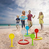 Jeu de lancer d’anneaux - Activité amusante pour plage et jardin. King of Toys