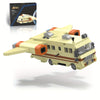 Set 667pcs - Modèle Voiture Spatiale avec Cockpit, Hyper-Jets & Space Ball - Cadeau Anniversaire King of Toys