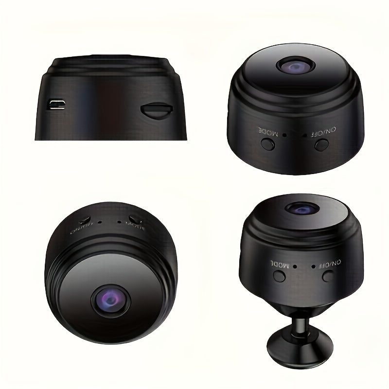 Caméra Intelligente Sans Fil avec Visualisation à Distance | 480P HD Batterie Rechargeable/Alimentation USB, Idéal pour les Cadeaux King of Toys