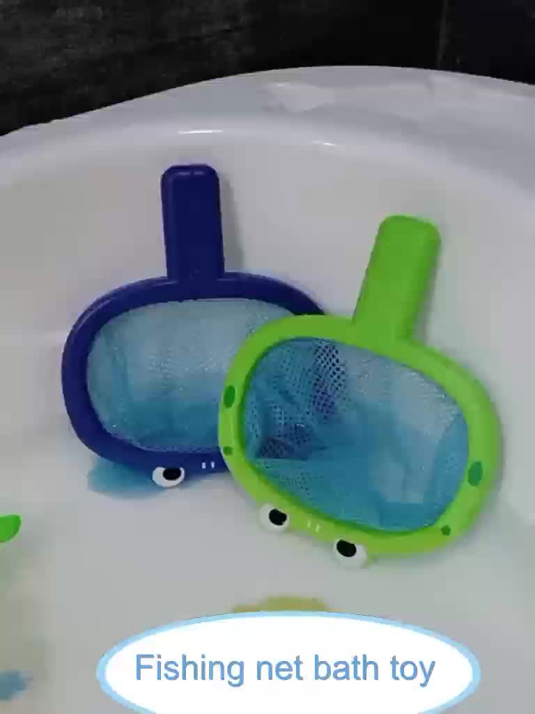 Jouet de Bain avec Filet de Pêche Amusant | Ensemble d'Animaux de Bain et Jouet de Pêche pour Baignoire King of Toys