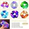 6 Scrunchies LED Colorés | Accessoires de Cheveux Lumineux pour Noël et Fêtes King of Toys