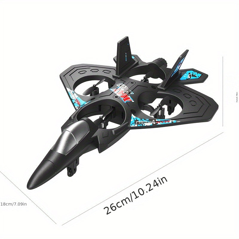 Drone avec Batterie Rechargeable - Quadcopter avec Contrôle d'Altitude - Jouet Télécommandé pour Intérieur/Extérieur - Idéal pour Noël, Halloween, Thanksgiving King of Toys