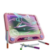 Tableau de dessin 3D pour enfants - Ardoise magique effaçable pour écrire et dessiner, jouet éducatif pour filles et garçons de 3 à 8 ans - Tableau coloré avec lumière LED pour peinture et écriture 3D - Cadeau d'anniversaire parfait ! King of Toys