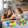 Blocs de construction gaufrés pour enfants - Jouets à partir de 2 ans, clics toys Speelgoed Koning