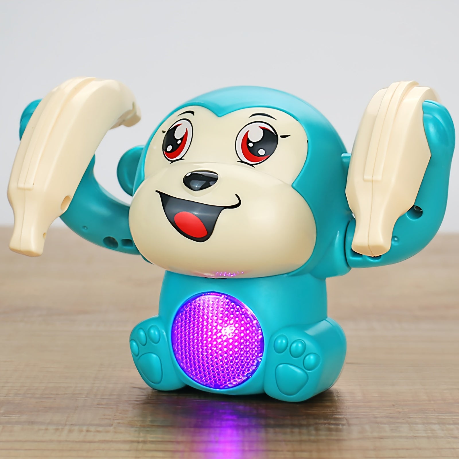 Singe Interactif Lumineux – Jouet Marchant avec Tête Mobile | Cadeau Ludique pour Enfants et Bébés