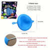 Lot de 3 Balles Géantes à Bulles Gonflables – Balles d’eau en TPE, effet gelée bleue | Jouets aquatiques non électrifiés pour parc aquatique et activités extérieures