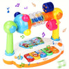 Jouet Clavier Musical Interactif pour Enfants | Piano Éducatif avec Jeux de Rythme et Chansons avec Lumières - Dès 0+ Ans King of Toys