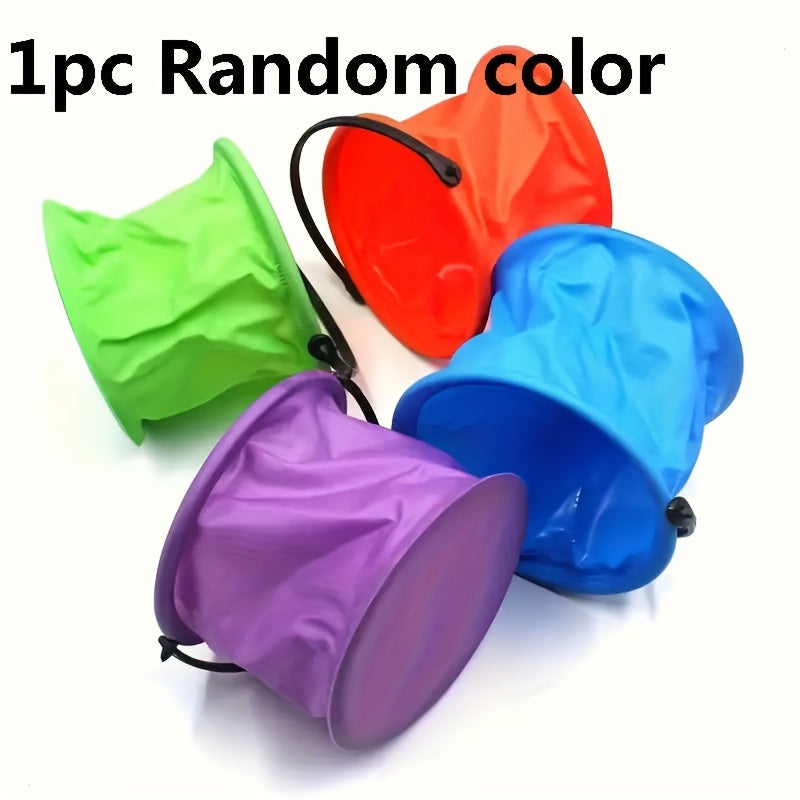 Seau de Plage Pliable | Accessoire Polyvalent pour Jeux, Camping et Jardinage