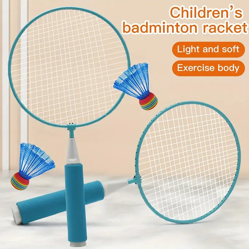 Raquette de Badminton Intérieure - Jouets d'Extérieur pour 6 Ans et Plus Speelgoed Koning
