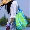Grand Sac de Plage en Maille Anti-Sable – Facile à Nettoyer pour Jouets, Serviettes et Courses