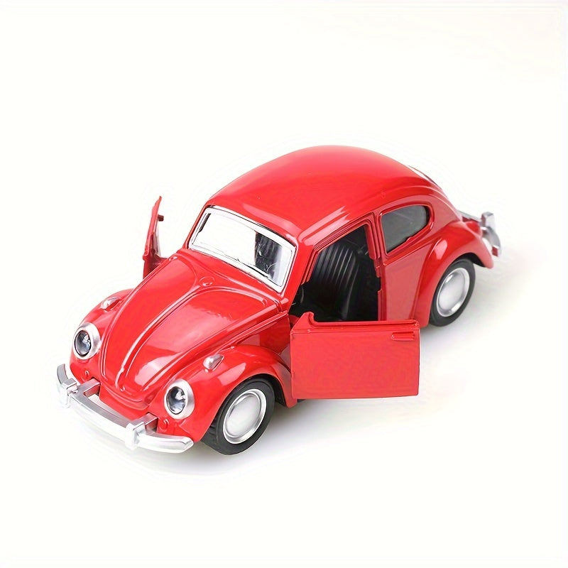 Voiture Classique en Alliage avec Portes Ouvrantes, Cadeau Halloween King of Toys