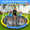 Tapis de Jeu Arroseur Antidérapant 170 cm pour Enfants & Chiens – Fontaine Centrale pour Été