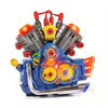 Jouet Moteur pour Enfants | Moteur Simulé avec Outils de Réparation, Jeu de Rôle Mécanique, Assemblage et Démontage Réutilisables | Cadeau d'Anniversaire ou Noël King of Toys
