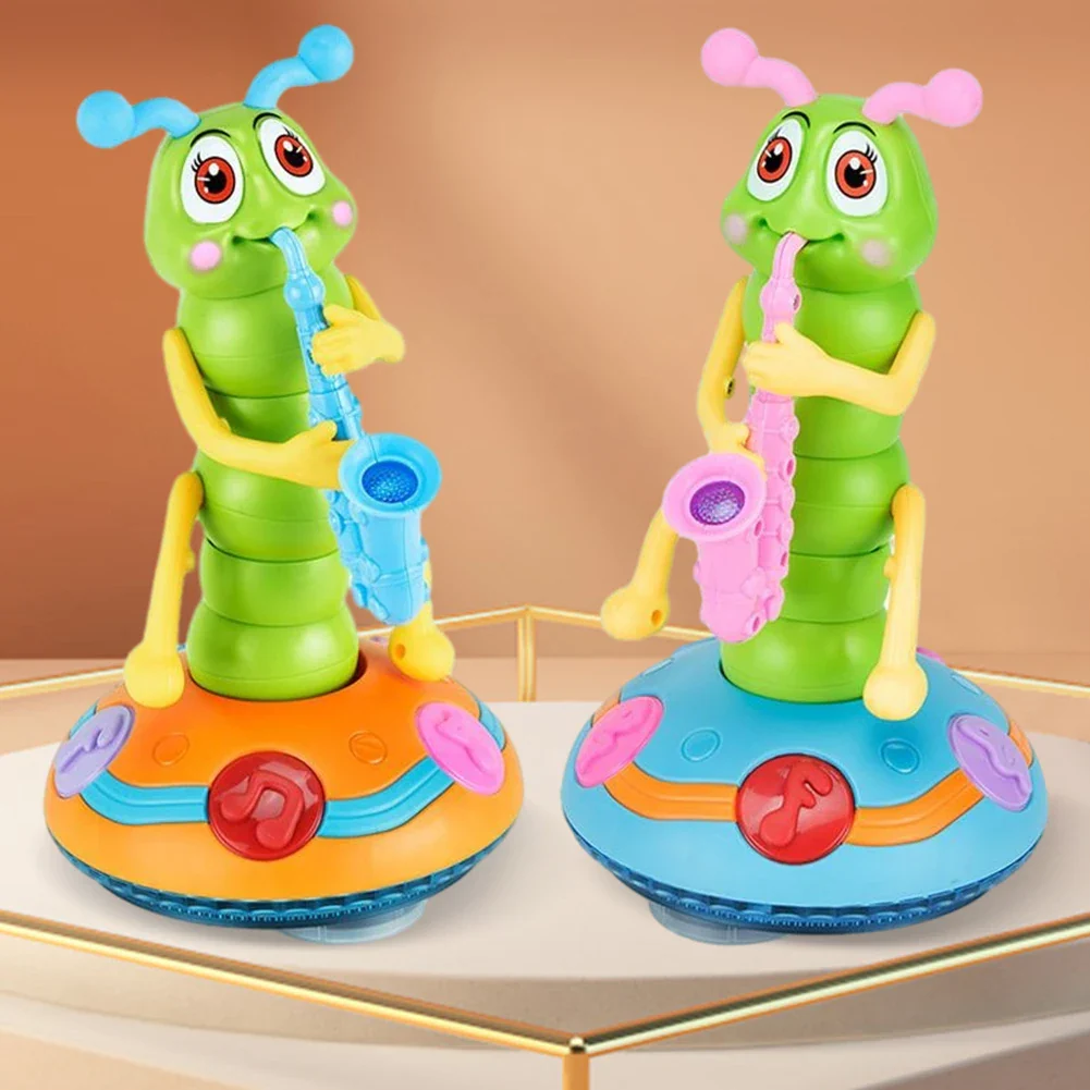MelodyBug Chenille Musicale – Jouet doux et musical pour bébés et tout-petits