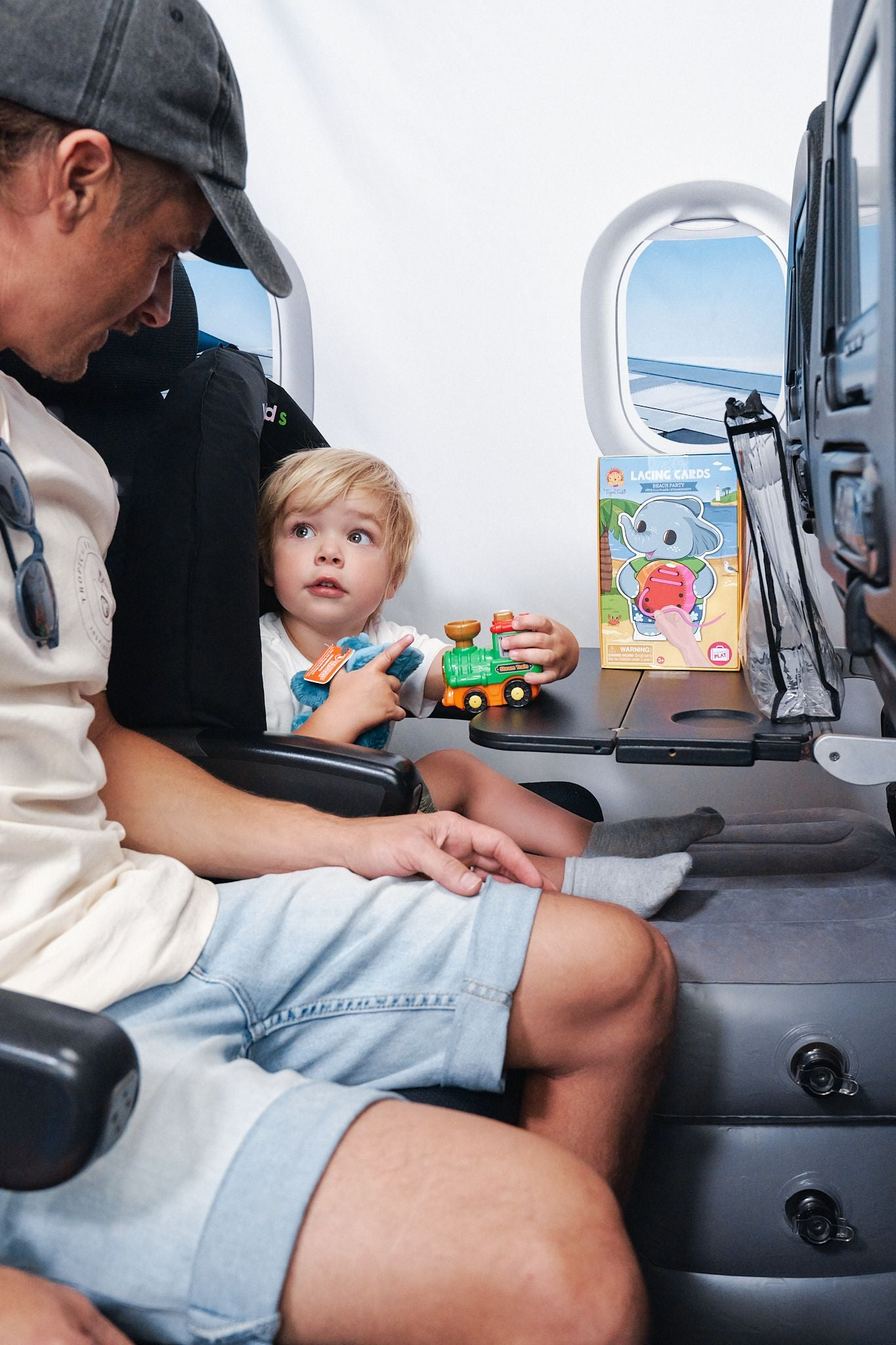 CloudNest Coussin de Voyage pour Enfants – Soutien gonflable pour avion et voiture