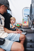 CloudNest Coussin de Voyage pour Enfants – Soutien gonflable pour avion et voiture
