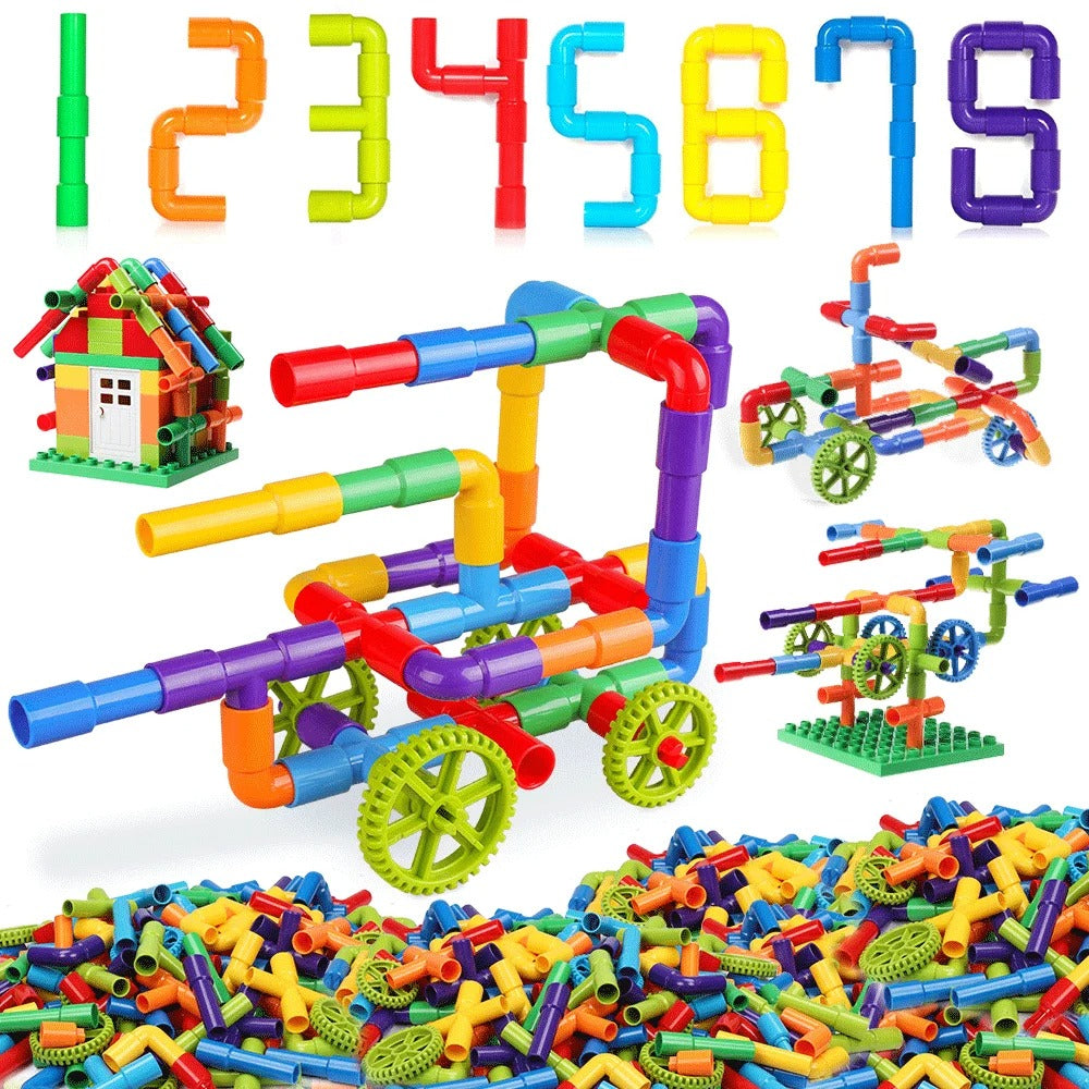 Pipe Construction Set Children - Construction Toys 3 years Speelgoed Koning