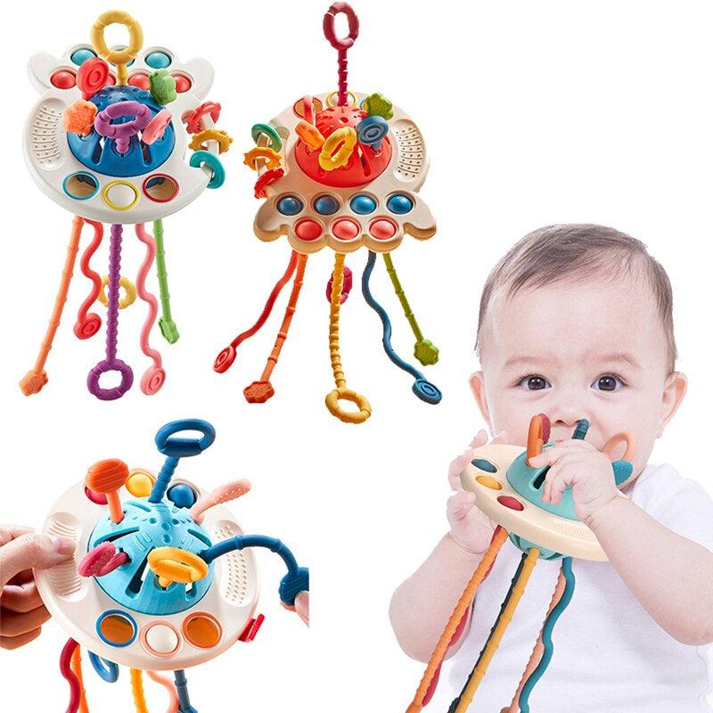 Jouets à tirer Montessori Baby - Jouets interactifs