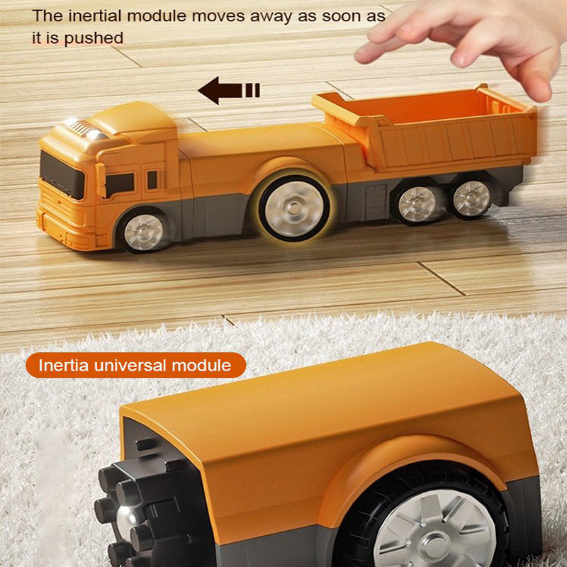 Jouet Transformateur Magnétique Voiture Assemblé | Développement Cognitif Jouet Véhicule pour Enfants 1 , 2 , 3+ Ans