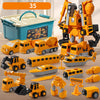 Jouet Transformateur Magnétique Voiture Assemblé | Développement Cognitif Jouet Véhicule pour Enfants 1 , 2 , 3+ Ans