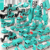Jouet Transformateur Magnétique Voiture Assemblé | Développement Cognitif Jouet Véhicule pour Enfants 1 , 2 , 3+ Ans